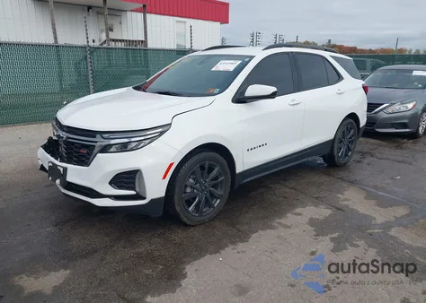 2022 Chevrolet Equinox Awd Rs from USA, damaged, VIN 3GNAXWEVXNS193904